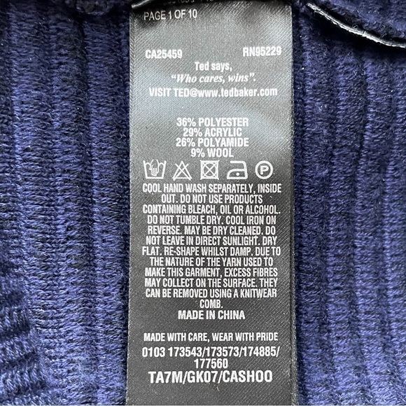 TED Baker Ribbed Knit Sweater - Picture 5 of 12